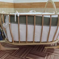 گهواره نوزادی چوبی|تخت و سرویس خواب|بندرعباس, |دیوار