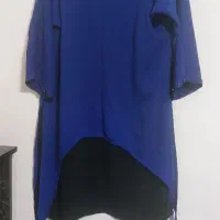 مانتو یا سارافون کرپ حریر کاربنی|لباس|کرج, شهرک فهمیده|دیوار