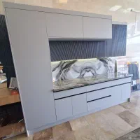 کابینت آماده نمایشگاهی جنس درجه یک