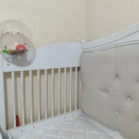 تخت کودک نوزاد و نوجوان ساحل چوب|تخت و سرویس خواب|کرج, شهرک فهمیده|دیوار