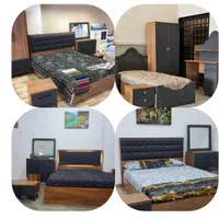 تخت دو نفره مدل حصیری چوبکده اهورا|تخت و سرویس خواب|الوند, |دیوار