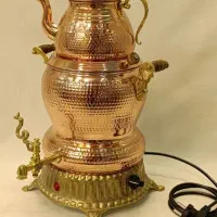 سماور و قوری مس