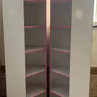 قفسه کتاب و اسباب بازی|کتابخانه، شلف، قفسه‌های دیواری|اسفراین, |دیوار