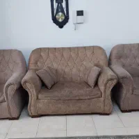 مبل ۷نفره با روکش تمیز و سالم