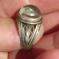 انگشتر نقره کهنه در (دور)نجف