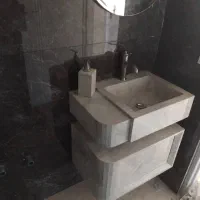 روشویی سرامیکی مدرن مدل دیواری طرح تیفانی|لوازم سرویس بهداشتی|همدان, |دیوار