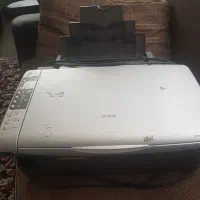 چاپگر رنگی با جعبه رنگ