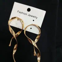 گوشواره هندسی استیل بدون تغییر رنگ