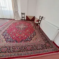 فرش دستباف کاشان  جفت ۱۲ متری لاکی سورمه ای|فرش|تهران, شمشیری|دیوار