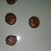 تعدادی سکه ساسانی