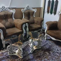 مبلمان هفت نفره|مبلمان خانگی و میز عسلی|پیر بکران, |دیوار