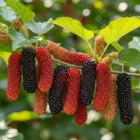 نهال توت موزی اصلاح‌شده + مقاوم و تضمینی