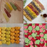 قندونبات رنگی رنگی