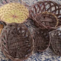 تعدادی سبد حصیری|ظروف نگهدارنده، پلاستیکی، یک‌بارمصرف|اصفهان, مهرآباد|دیوار