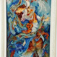 تابلو فرش دست بافت