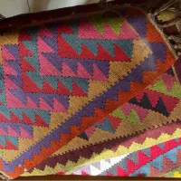 گلیم رنگی|گلیم، جاجیم، گبه|اردبیل, |دیوار