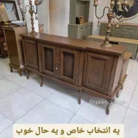 آینه کنسول و میز TVمدل بلوط|بوفه، ویترین، کنسول|رشت, استقامت ۱|دیوار