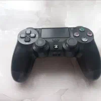 دسته ps4 فابریکی(اصل) و پایه شارژ