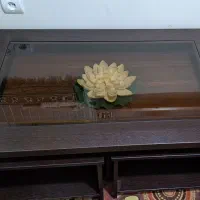میز وسط ام دی اف با ۴ عسلی مخفی