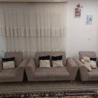 مبل ۷ نفره تمیز|مبلمان خانگی و میز عسلی|مینودشت, |دیوار