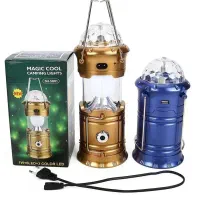 چراغ کمپینگ شارژی رقص نور دار