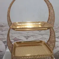 شیرینی خوری طلایی رتگ ۱۰۰دصد ثابت|ظروف سرو و پذیرایی|قم, آذر (نکویی)|دیوار