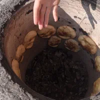 تنور گازی و هیزم گلی|ظروف پخت‌وپز|سلماس, |دیوار