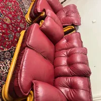 مبل چرم ۷نفره|مبلمان خانگی و میز عسلی|تهران, مینای شمالی (مخبر)|دیوار