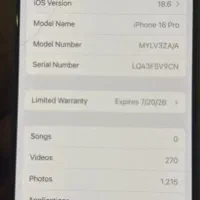 ایفون ۱۶ پرو|موبایل|نوشهر, |دیوار