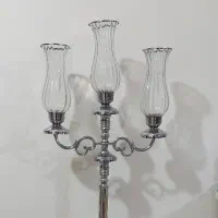 شمعدون یا اباژور شکلات خوری اردو خوری استیل نونو