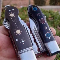 چاقو بابا دسته شاخ|کلکسیون و سرگرمی|فولادشهر, A6|دیوار