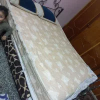 تخت‌خواب دونفره به همراه تشک|تخت و سرویس خواب|اهواز, سید خلف|دیوار