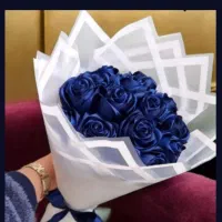 دسته گل روبانی سفارش گرفته میشود در هر رنگ