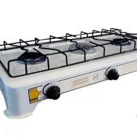 گاز سه شعله سینک دو قولو