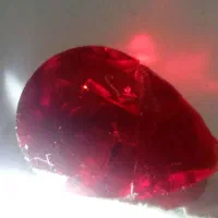 یک قطعه یاقوت برمه بارنگی بسیارزیبا