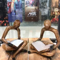 مجسمه و استند کتاب کتابخوان دکوری مرشد|مجسمه، تندیس، ماکت|گلبهار, شهر جدید گلبهار|دیوار