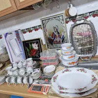 ظروف وسایل قدیمی آنتیک کاملا نو