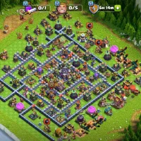 اکانت کلش اف کلنز تاون هال 15