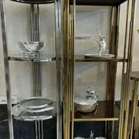 بوفه فلزی فورتیک چهار طبقه پیانومربع|بوفه، ویترین، کنسول|آفتاب, |دیوار