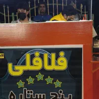 فروش گاری فلافلی. با تجهیزات