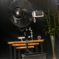 پنکه مه پاش ایستاده منگزی