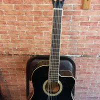 گیتار کلاسیک پیکاپدار هافنر مشکی hofner hac 204 ce|گیتار، بیس، امپلیفایر|قم, آذر (نکویی)|دیوار