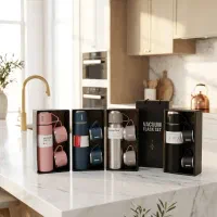 فلاسک سه کاپ فقط کارتنی ۲۴ عددی