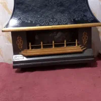 بخاری گازی شومینه کاملا سالم