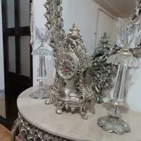 آینه شمعدان فلزی|صنایع دستی و سایر لوازم تزئینی|گنبد کاووس, |دیوار