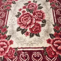 پتو ضخیم با ایراد مهندسی مدل گلبافتی|رختخواب، بالش، پتو|بومهن, |دیوار