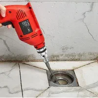 لوله باز کنی بدون مواد فقط با فنر