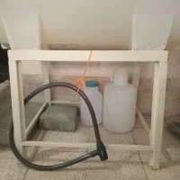 منبع آب ۲۵۰ لیتر با پایه و شناور