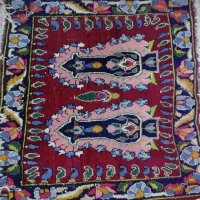 پشتی و تابلوفرش دست بافت|فرش|کرمان, |دیوار