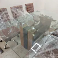 میز کنفرانس با صندلی در حد نو قیمت پایین|مبلمان اداری|تهران, پرواز|دیوار